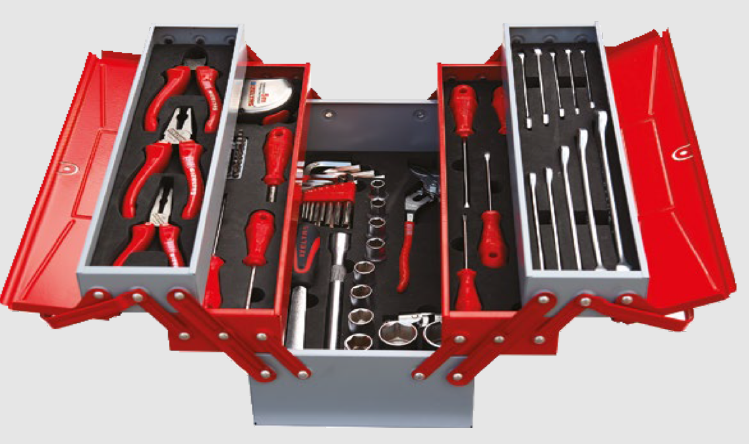 İzeltaş 8420005063 5 GÖZLÜ MEKANİK TAKIM ÇANTASI
