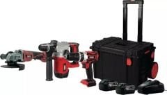 Attlas PRO-ATBL 3LÜ KÖMÜRSÜZ SET 1 (Kırıcı Delici-Darbeli Vidalama-Akülü Taşlama)