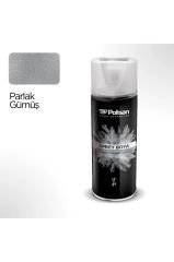 Polisan 400 ML Sprey Boya - Vernik - Astar Çeşitleri - Yüksek Isı Çeşitleri Parlak Gümüş