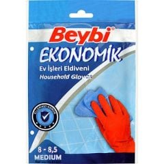 Beybi 8-8,5 Temizlik Bulaşık Eldiveni Medium Beden
