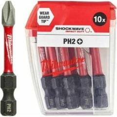 Milwaukee PH2 50 MM 10'lu Paket