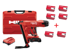 Hilti BX 4-22 Akülü Çivi Tabancası Set Akü +Şarj + 6.000 Adet 27MM Çivi