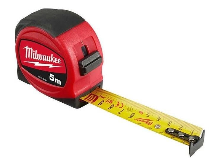 Milwaukee Şerit Metre Slimline 5mt/16 FT