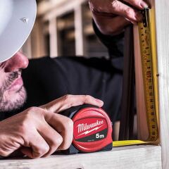 Milwaukee Şerit Metre Slimline 5mt/16 FT