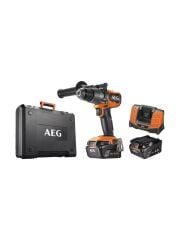 AEG BSB 18C3BL-402C 18 V Çift Akülü 4 Ah Darbeli Matkap