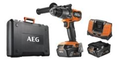AEG BSB 18C3BL-502C 18 V Çift Akülü 5 Ah Darbeli Matkap
