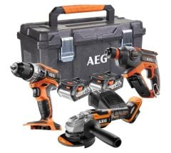 AEG JP18L3-402TB Akülü Kombo 3Lü Set Profesyonel