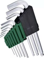 Bosch 9 Parça Hex Alyan Anahtar Takımı - 1600A02BX9