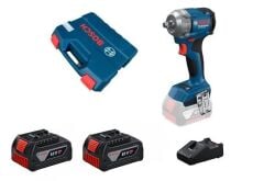 Bosch GDS 18V-350 Çift Akülü 4 Ah Darbeli Somun Sıkma Makinesi