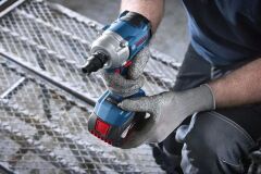 Bosch GDS 18V-350 Çift Akülü 4 Ah Darbeli Somun Sıkma Makinesi