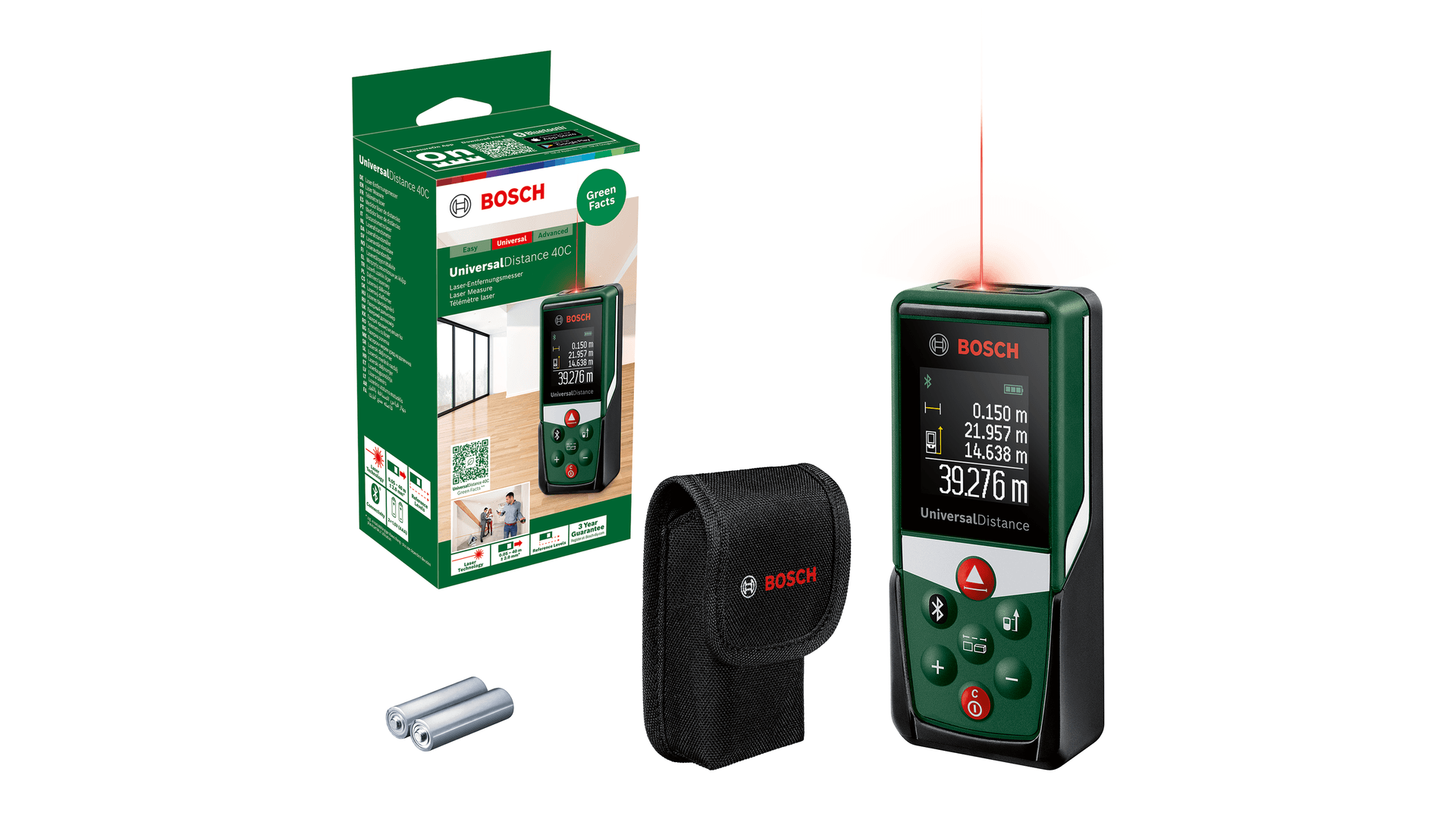 Bosch UniversalDistance 40C Lazer Metre Dijital Lazerli Uzaklık Ölçer