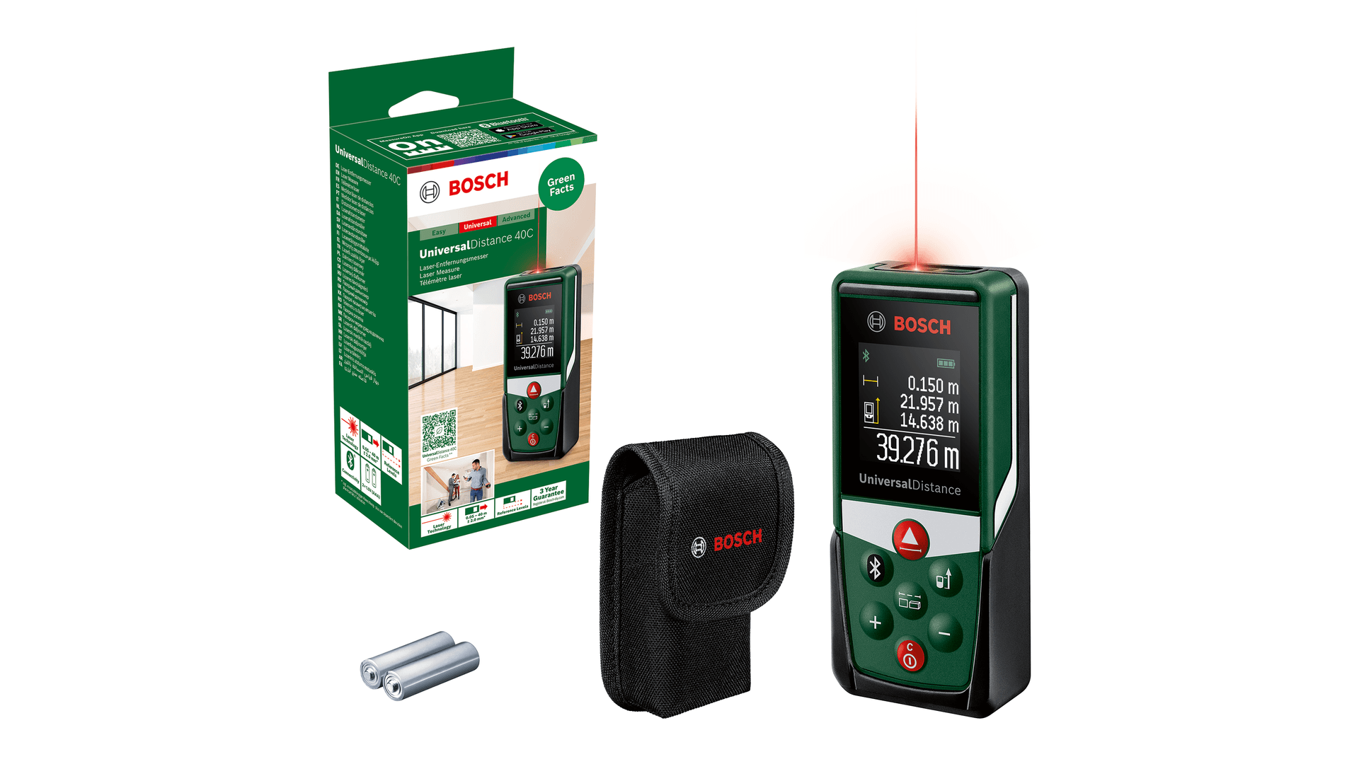 Bosch UniversalDistance 40C Lazer Metre Dijital Lazerli
