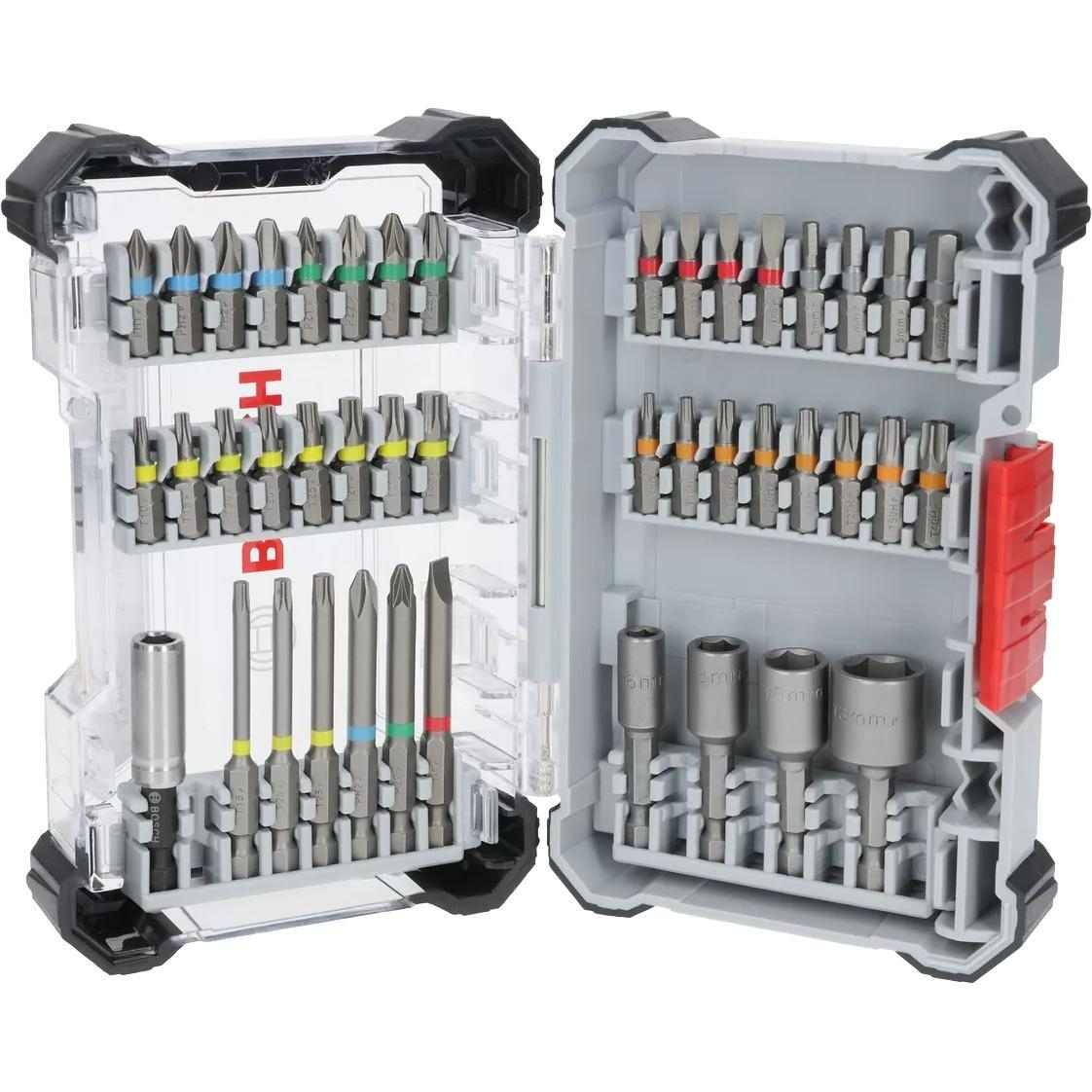 Bosch 2 607 017 723 43 Parça Vidalama Ucu + Lokma Anahtar Seti