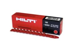 Hilti X-HS M U Çivili dişli rot askısı 100 Adet + Kırmızı Barut 100 Adet