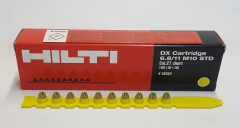 Hilti X-HS M U Çivili dişli rot askısı 100 Adet + Sarı Barı Barut 100 Adet