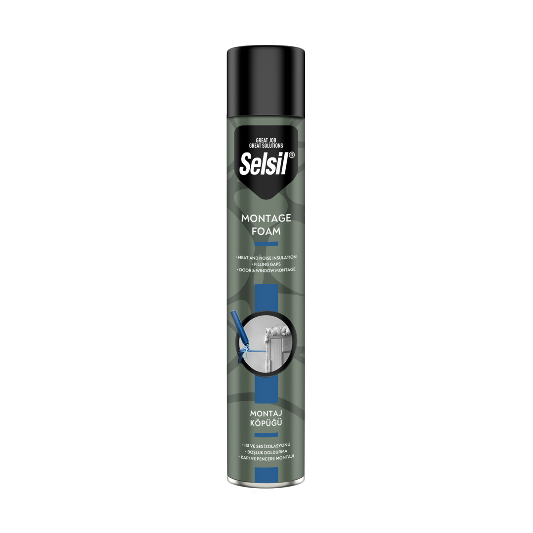 Selsil Montaj Köpüğü 750 ML 600G