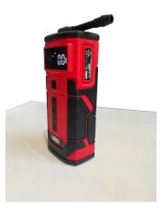Attlas AJS 12 4'ü 1 Arada Akü Takviye Cihazı 12V 6A 120 PSI Lastik Şişirme Powerbank LED