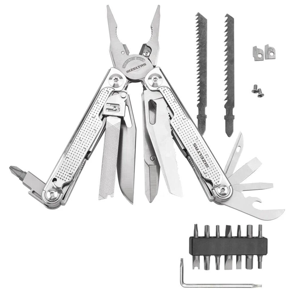 İzeltaş Multi Tool Pro 180 mm 15 Fonksiyonlu Çok Amaçlı Çakı
