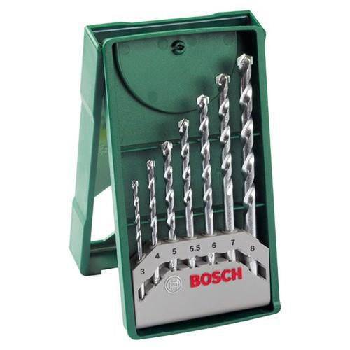 BOSCH X-Line 7 Parça Mini Beton Matkap Ucu Set