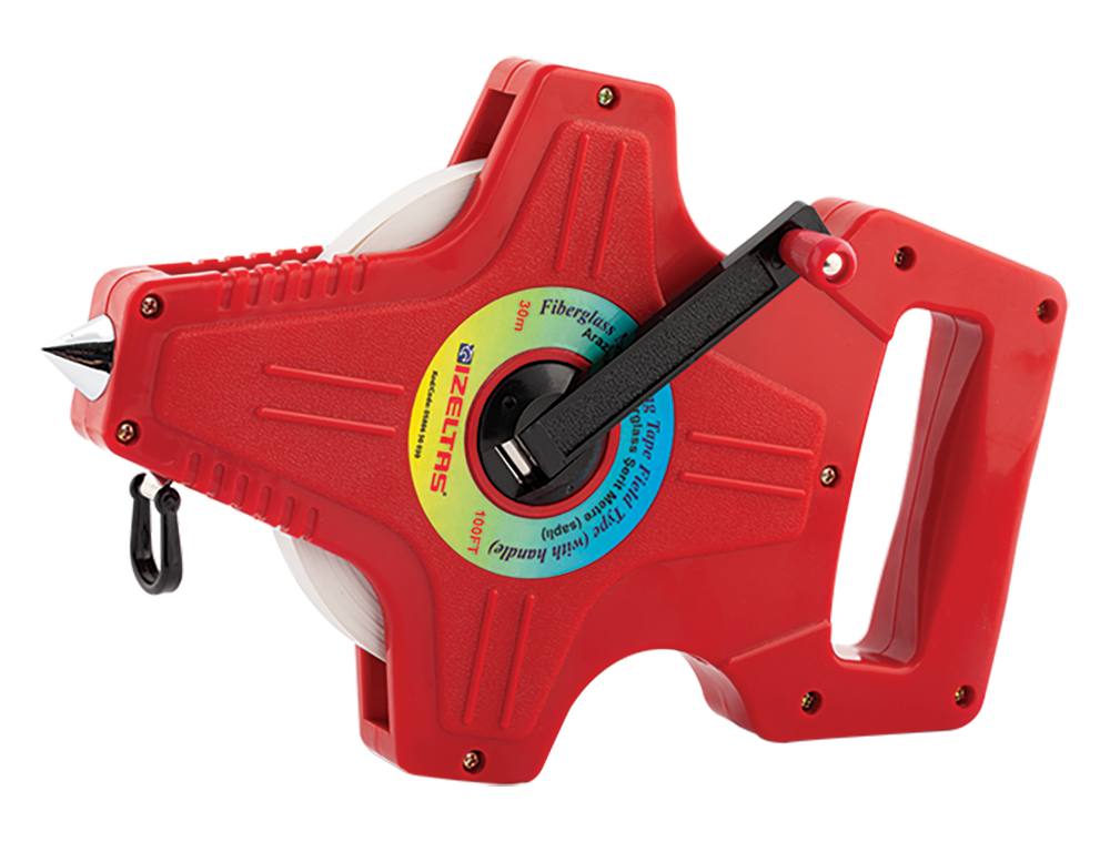 İzeltaş 05886 Arazi Tipi Fiberglas Şerit Metre (Saplı)