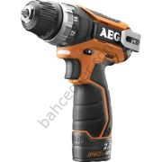 AEG BS 12 C2 LI Çift Akülü Matkap (Lithium ion 12 V; 2.0 Ah)
