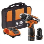 AEG BS 12 C2 LI Çift Akülü Matkap (Lithium ion 12 V; 2.0 Ah)