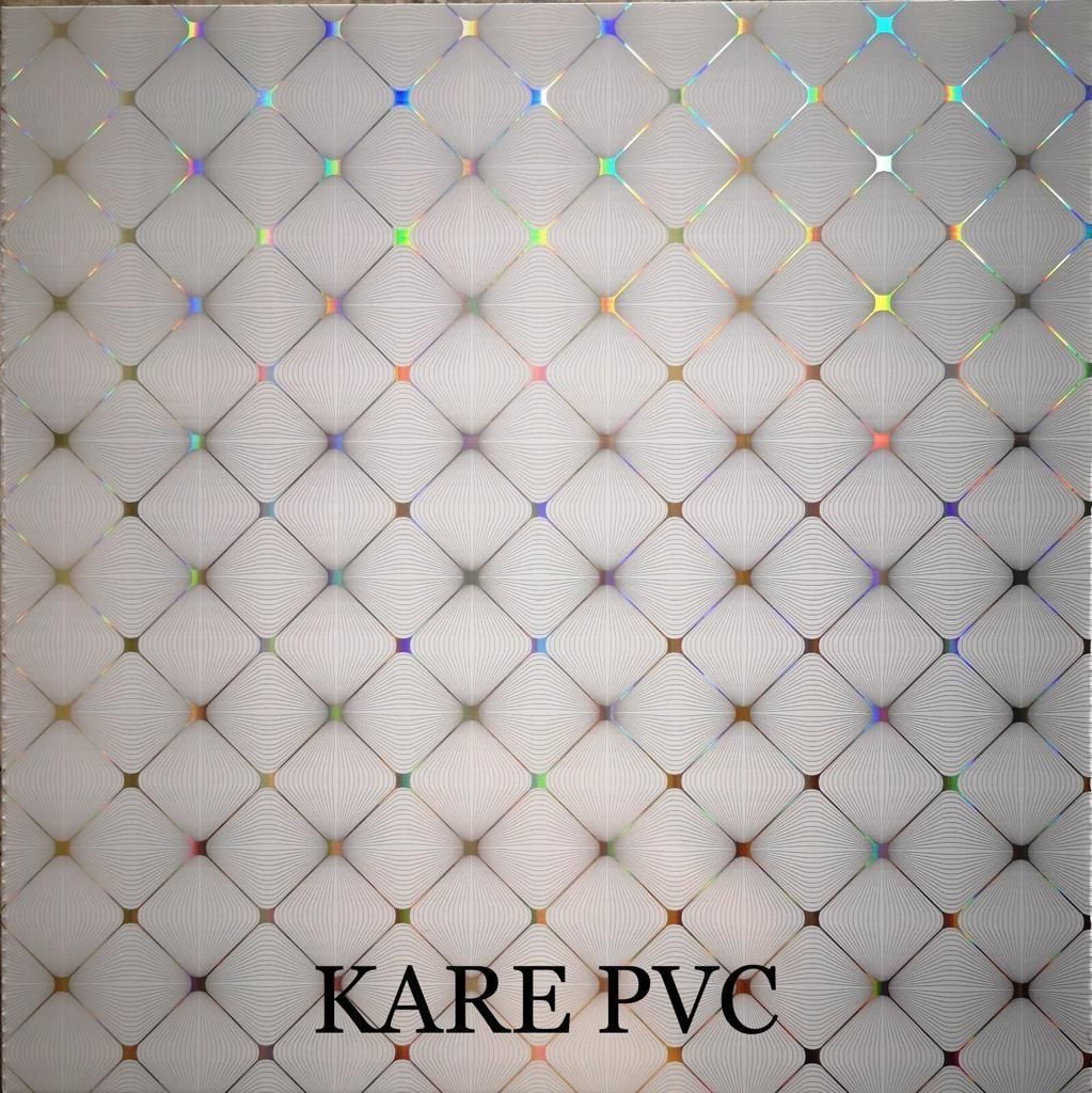 PVC Asma Tavan Paneli 60x60 Kare - 1Paket / 20Adet / 7,2 m2