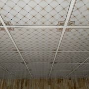 PVC Asma Tavan Paneli 60x60 Gold - 1Paket / 20Adet / 7,2 m2