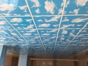 PVC Asma Tavan Paneli 60x60 Gold - 1Paket / 20Adet / 7,2 m2
