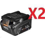 AEG Bss 18C3B3-502 18V 5.0 Ah Çift Akülü Darbeli Vidalama