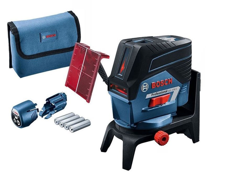 BOSCH GCL 2-50 C KIRMIZI LAZER HİZALAMA + RM2