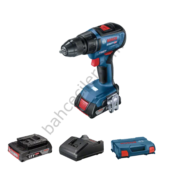 Bosch GSR 18V-50 Akülü Vidalama 2*2.0 Ah
