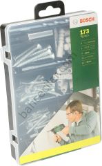 Bosch 173 Parça Vidalama Ve Sabitleme Seti 2607019511
