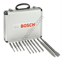 Bosch  Sds-Plus 11 Parça Uç ve Keski Seti 2608578765  Özel Çantalı