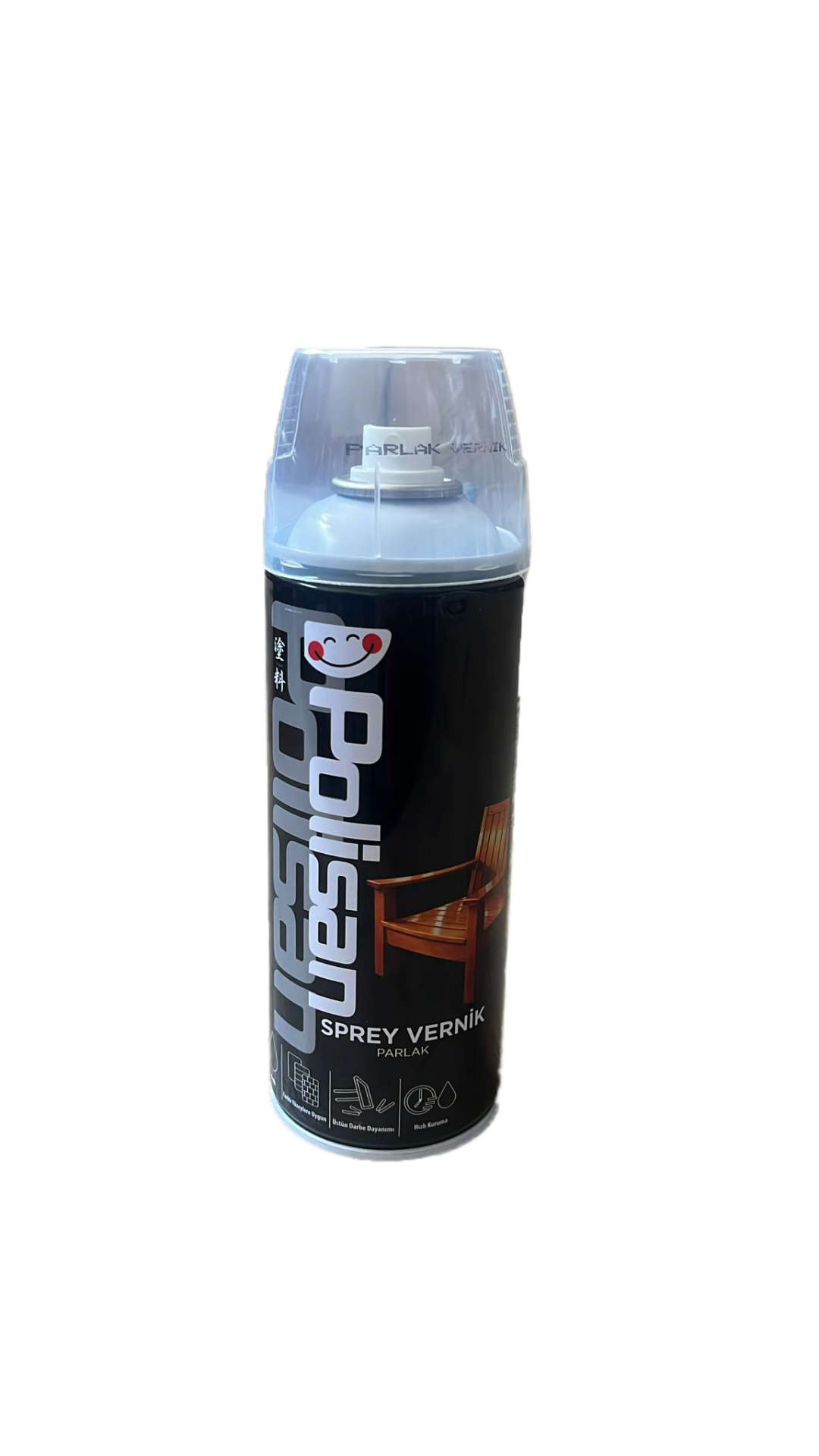 Polisan 400 ML Sprey Boya - Vernik - Astar Çeşitleri - Yüksek Isı Çeşitleri Parlak Vernik