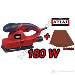 Attlas ATZ 180 Elektrikli Titreşimli Zımpara 180 W