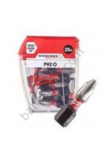 Milwaukee PH2 25 MM Bits Uç Seti 25'li Paket T4932430853