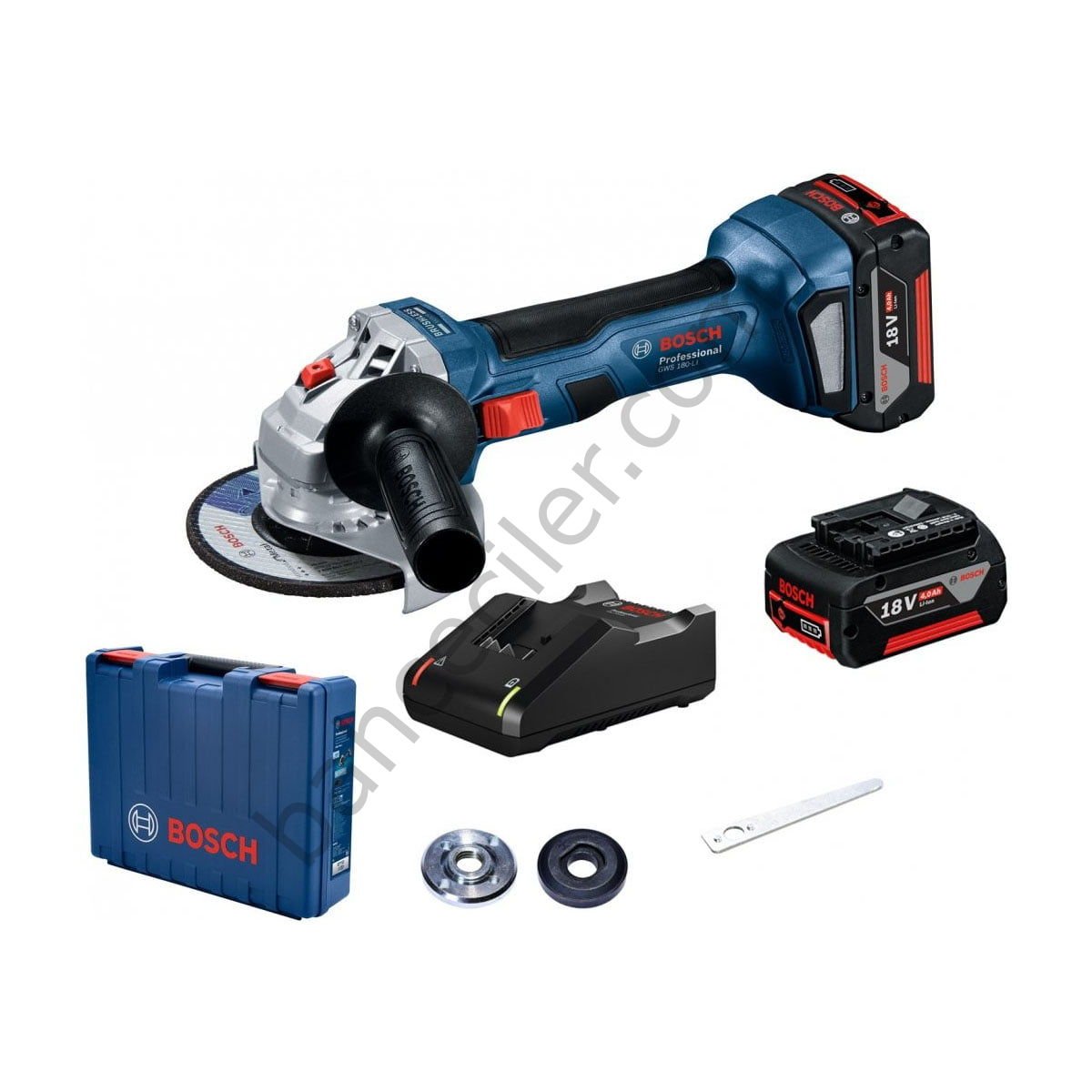 Bosch GWS 18V-8 Çift Akülü Avuç Taşlama